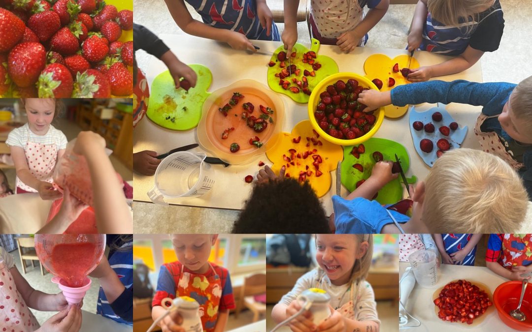 Sommer – Sonne – Erdbeereis