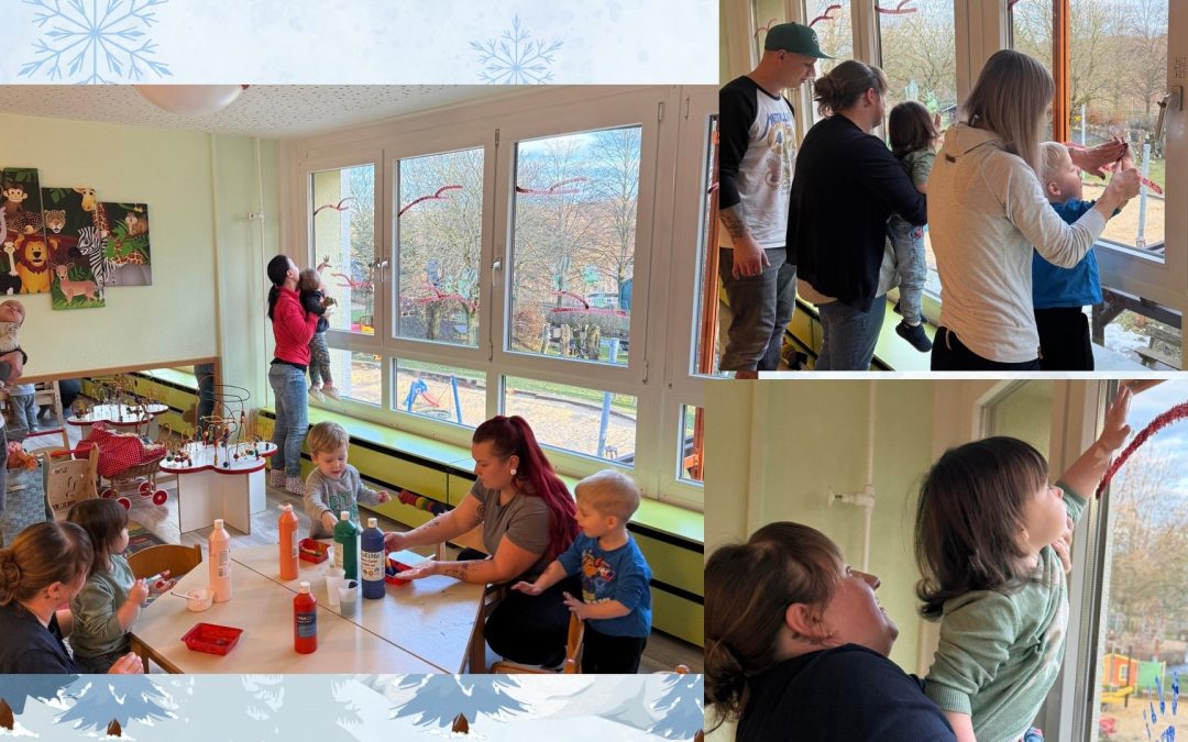Gemeinsam kreativ im Krippenkreis