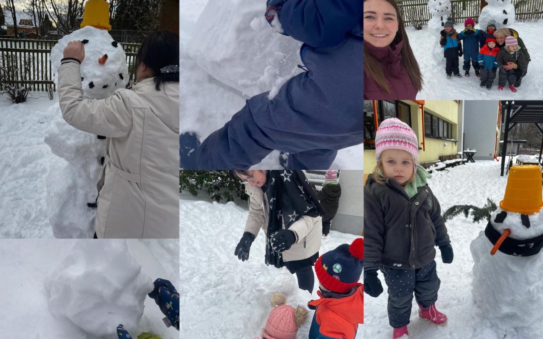 Schlittenfahren, Schneemannbauen, Flockenspaß