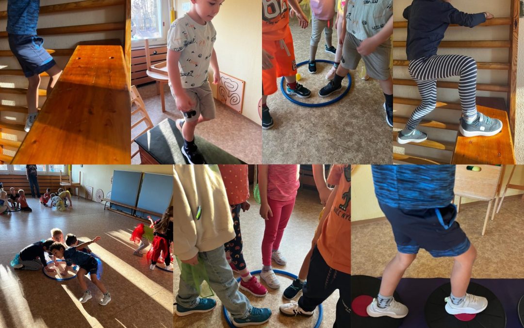 Sportstunde der „Großen Füchse“