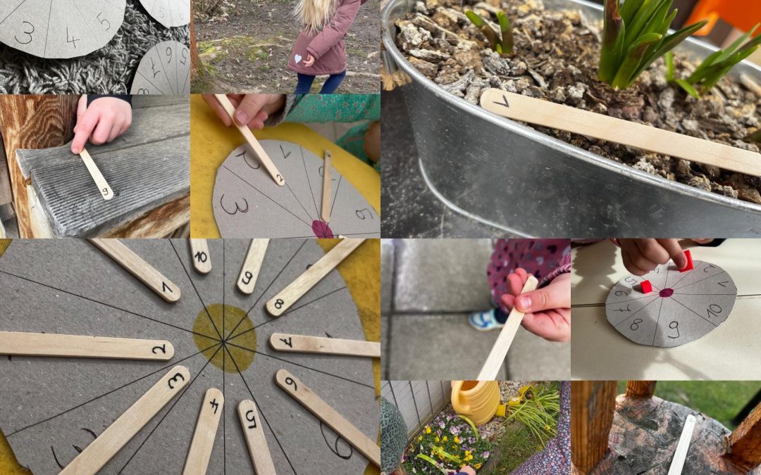 Zahlenjagd im Garten