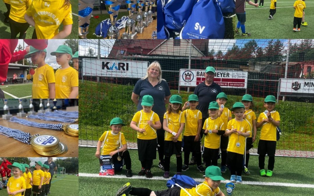Knirpsen-Kicker beim 6. Spandauer Velours Kindergartencup